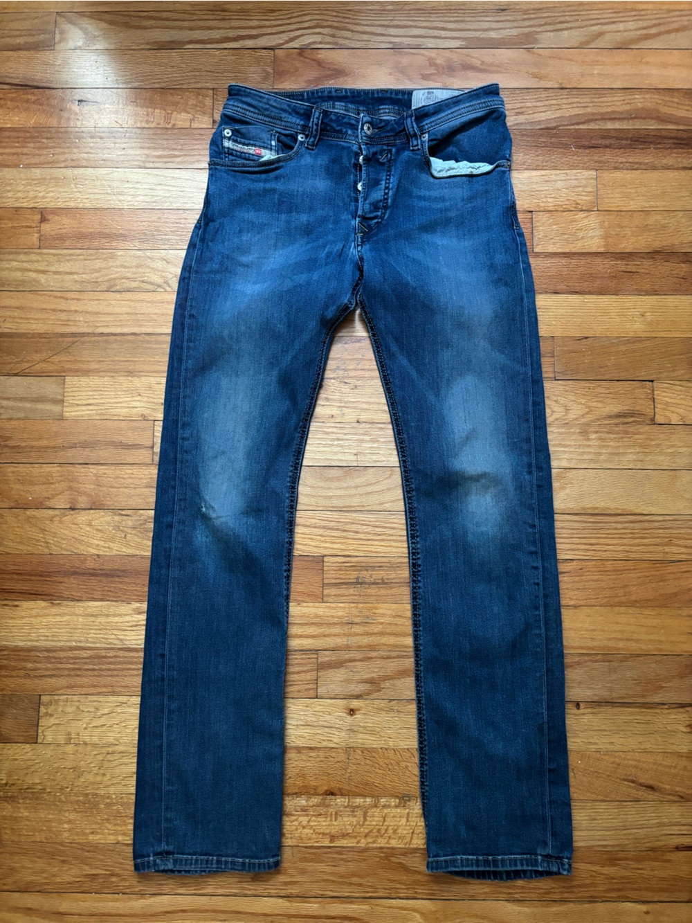 Diesel industries waykee straight jeans men’s size 27x32